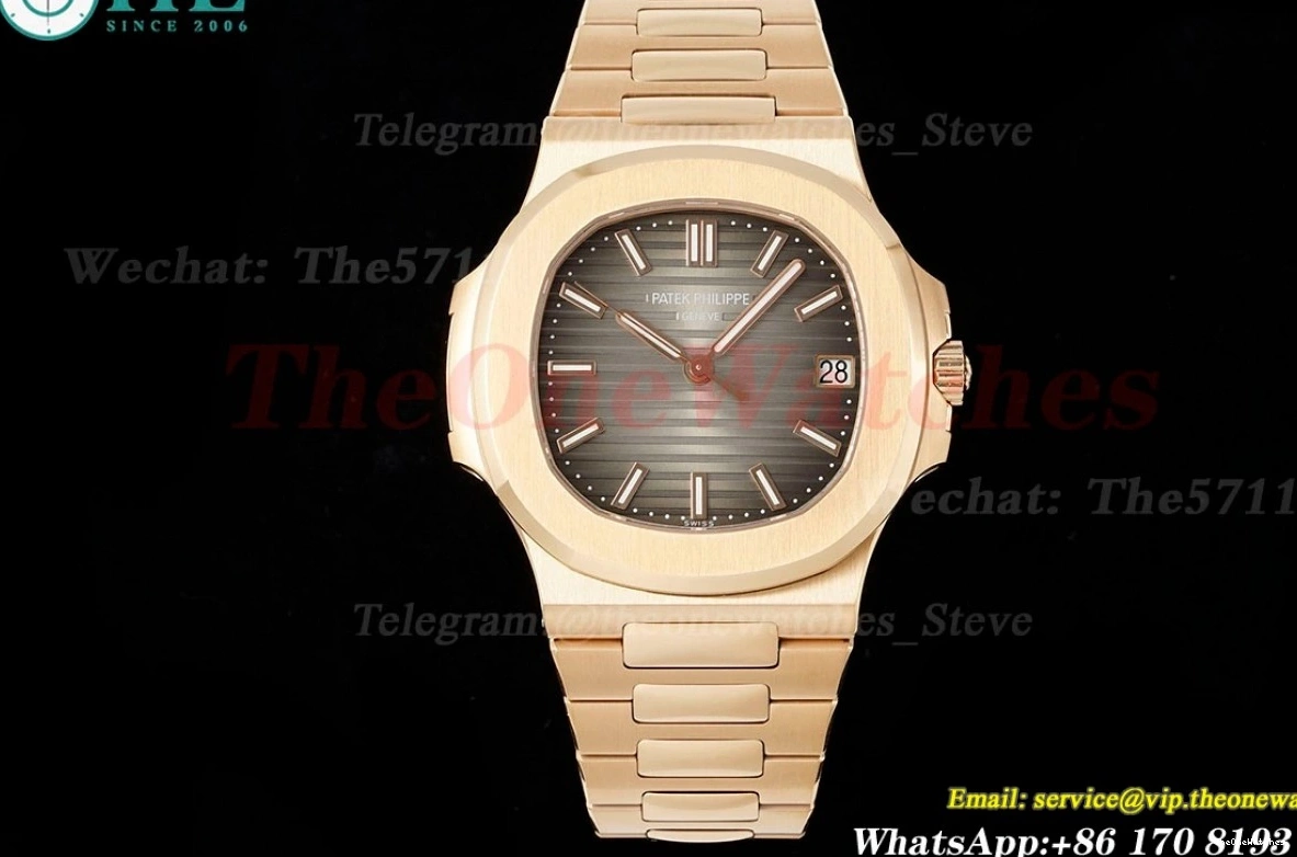 5711 PPF Grey RG Nautilus A330 Dial V6 RG 40mm 0515